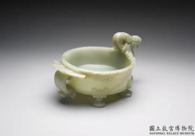 图片[3]-Jade round washer, Qing dynasty (1644-1911)-China Archive